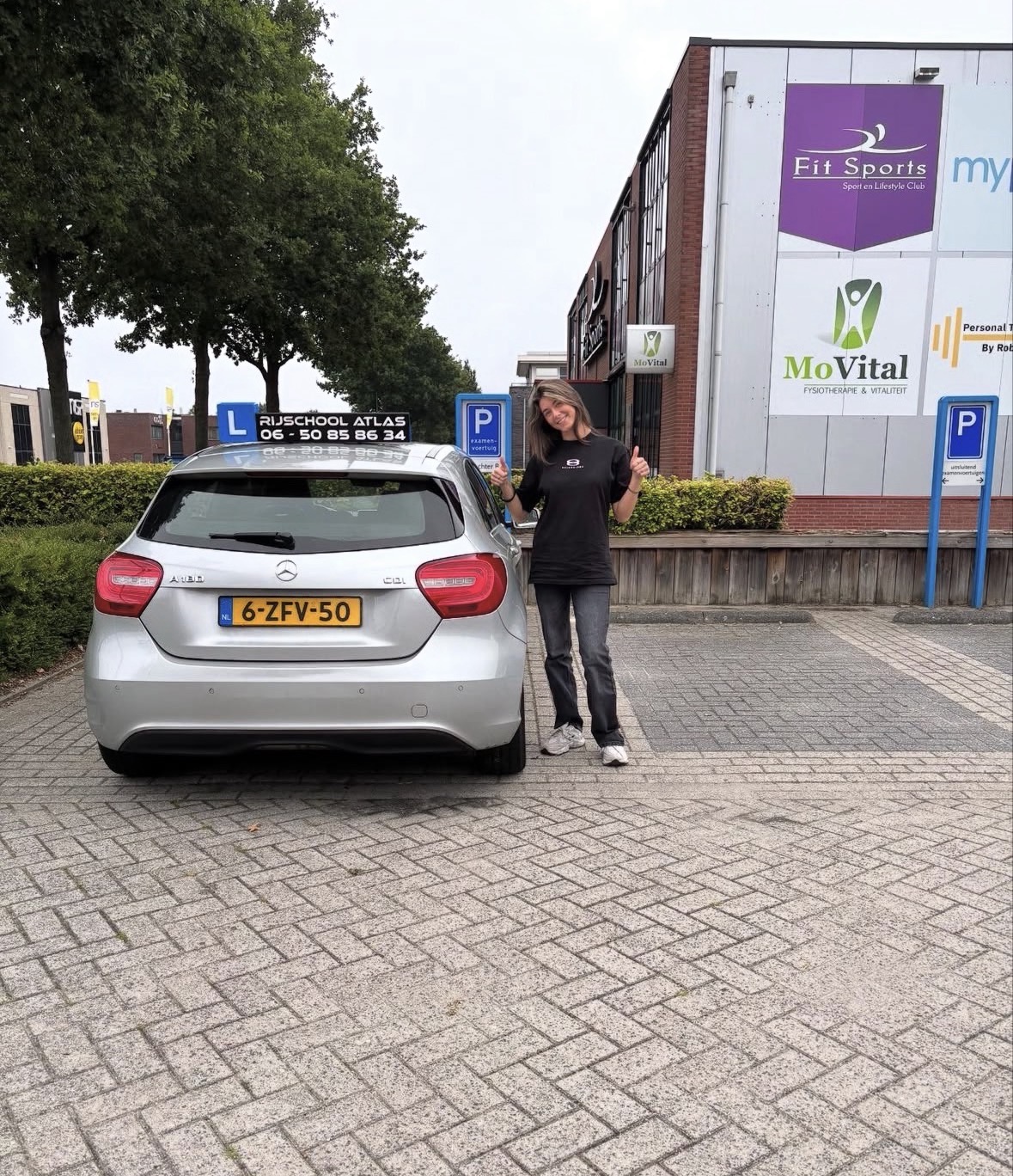 Geslaagde leerling 2 bij Rijschool Atlas