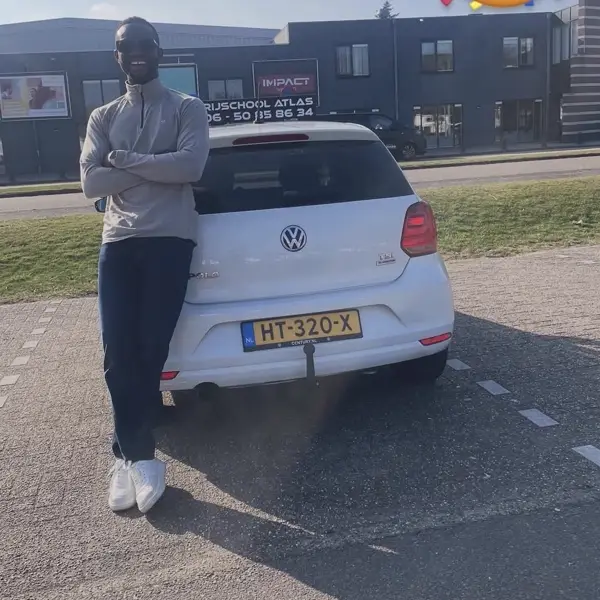 Geslaagde leerling 1 bij Rijschool Atlas